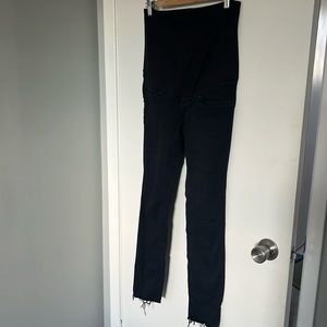 H&M black maternity jeans